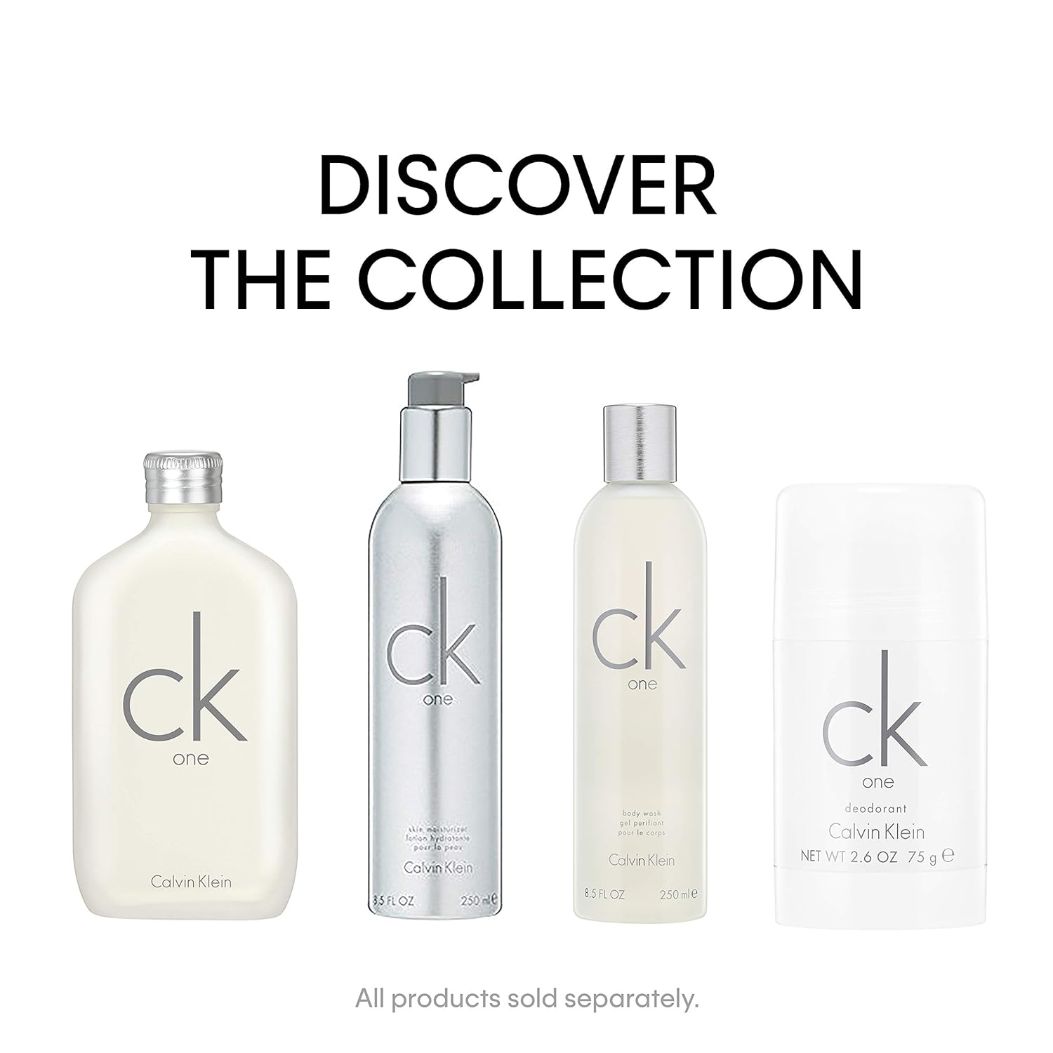 Calvin Klein One Body Wash Gel, 8.5 fl. oz.