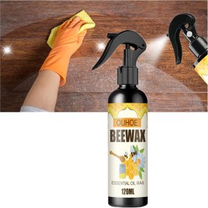 Pulidor de cera de abejas para muebles, espray de cera de abeja micromolecularizada natural, limpiador de madera y pulido para piso, mesa, silla, Pulidor de cera de abejas para muebles, espray de cera de abeja micromolecularizada natural, limpiador de madera y pulido para piso, mesa, silla,