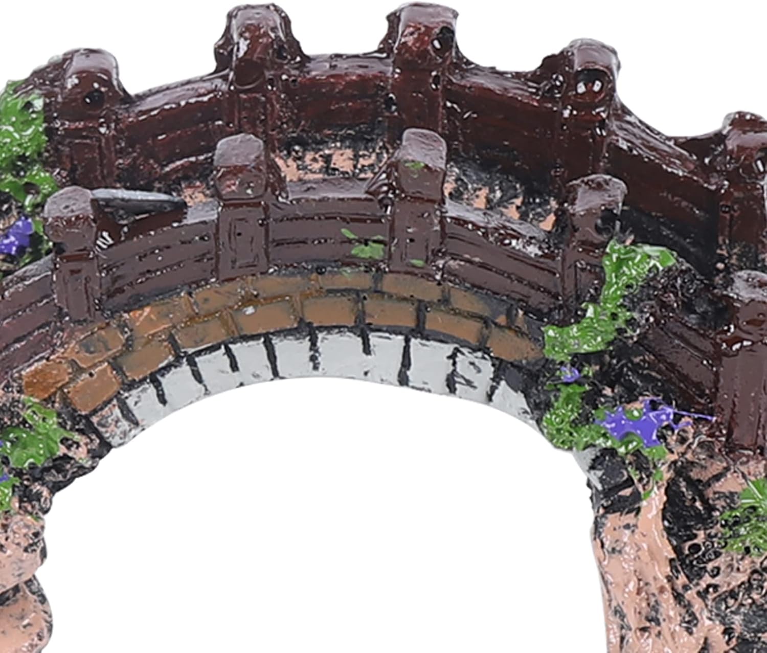 Fetcoi Acuario Puente Paisaje Ornamento Pabellón Árbol Pecera Decoración