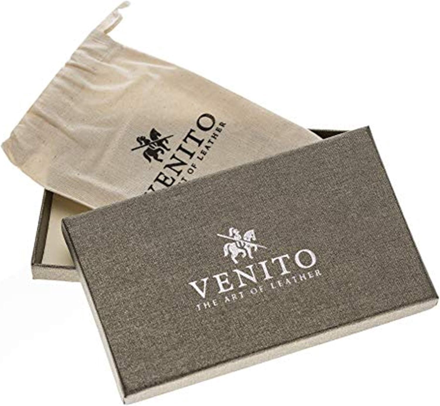 Venito Lucca – Funda de piel compatible con iPhone 11 (6.1 pulgadas), extra segura con cubierta trasera acolchada (arcoíris)