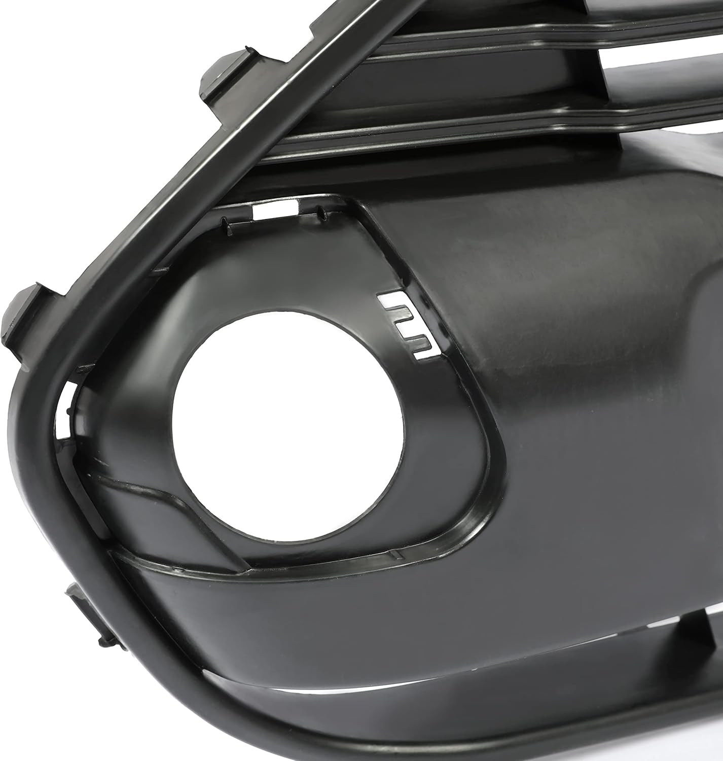 KUAFU Rejilla delantera compatible con Ford Transit Connect 2014-2018 Rejilla de repuesto para barra frontal para FO1036172C DT1Z17E810B negro