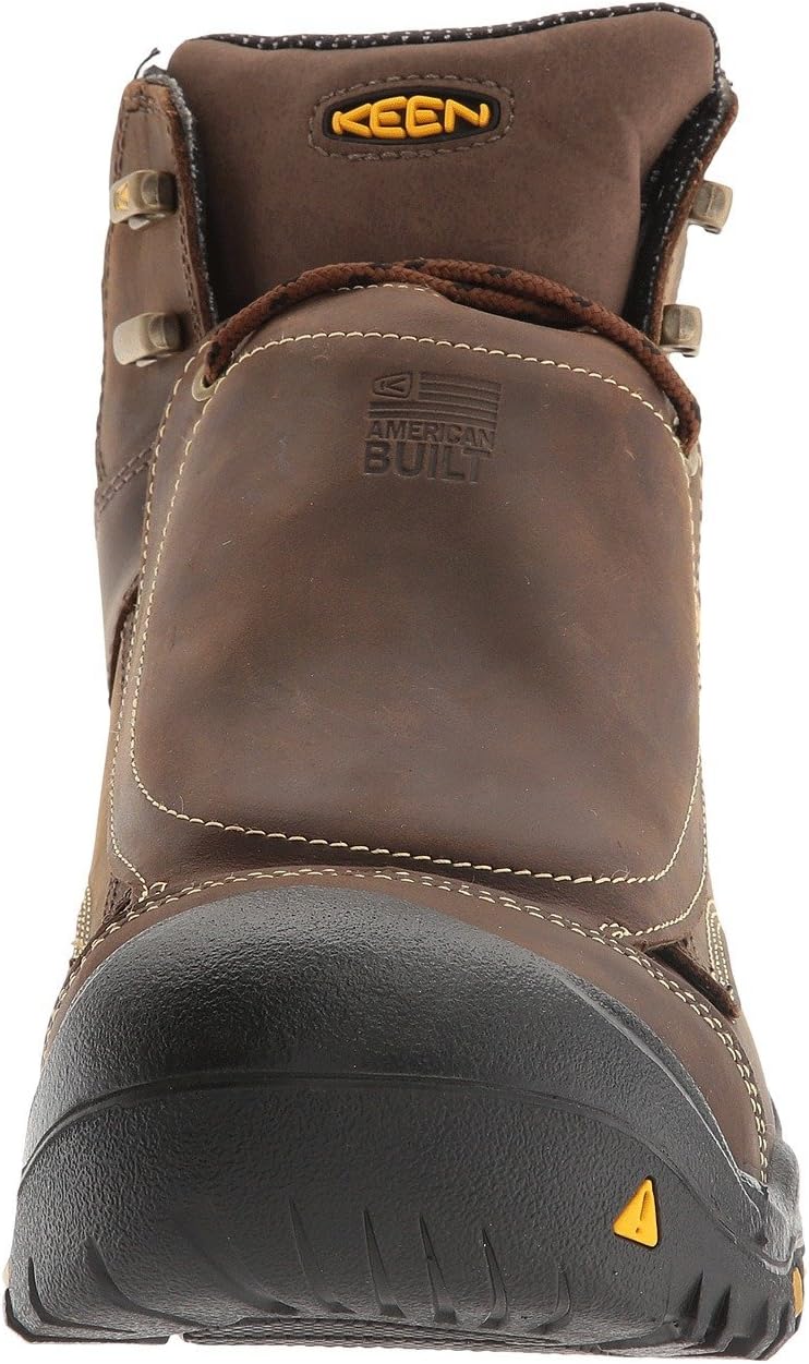 KEEN Utility Botas de trabajo MT Vernon de 6 pulgadas con punta de acero para hombre
