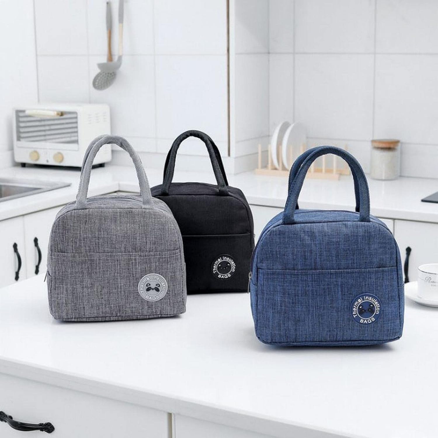 Lonchera portátil catiónica para almuerzo con aislamiento térmico, bolsa de aislamiento térmico, bolsa de aislamiento térmico, bolsa de aislamiento