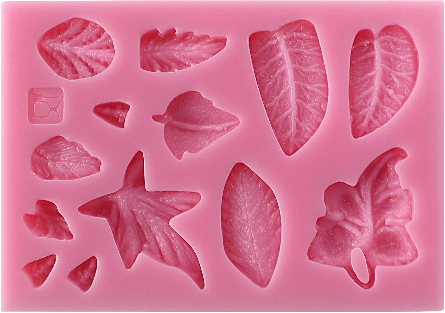 Funshowcase Sugarcraft – Molde de silicona para hojas