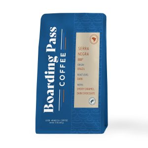 Boarding Pass Coffee Café brasileño especial tostado oscuro de origen único, mezcla de desayuno tostado fresco, suave y fuerte (Brasil – Serra Negra Boarding Pass Coffee Café brasileño especial tostado oscuro de origen único, mezcla de desayuno tostado fresco, suave y fuerte (Brasil – Serra Negra