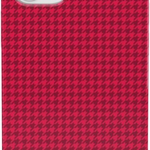 Casely Funda para iPhone 11  Mejor vestida  Funda rosa de pata de gallo Casely Funda para iPhone 11  Mejor vestida  Funda rosa de pata de gallo