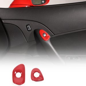 Interruptor de bloqueo de puerta ABS para Chevrolet Corvette C6 2005-2013 Interruptor de bloqueo de puerta interior de automóvil Accesorios de marco Interruptor de bloqueo de puerta ABS para Chevrolet Corvette C6 2005-2013 Interruptor de bloqueo de puerta interior de automóvil Accesorios de marco