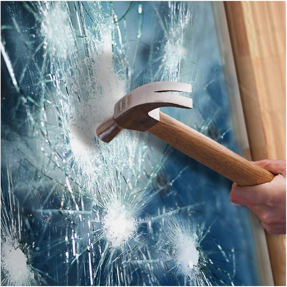 BDF S8MB35 – Película de seguridad y control de deslumbramiento para ventana, 8 mil, color negro, 35 (mediano), 48 pulgadas x 24 pies