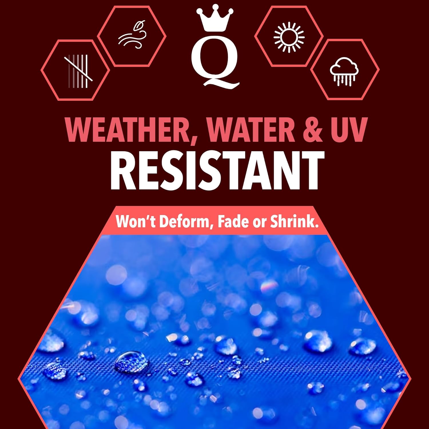 Lona de alta resistencia, resistente a la luz, tecnología de película MOX de 120gsm. Lona de primera calidad, antidesgarros, impermeable, resistente