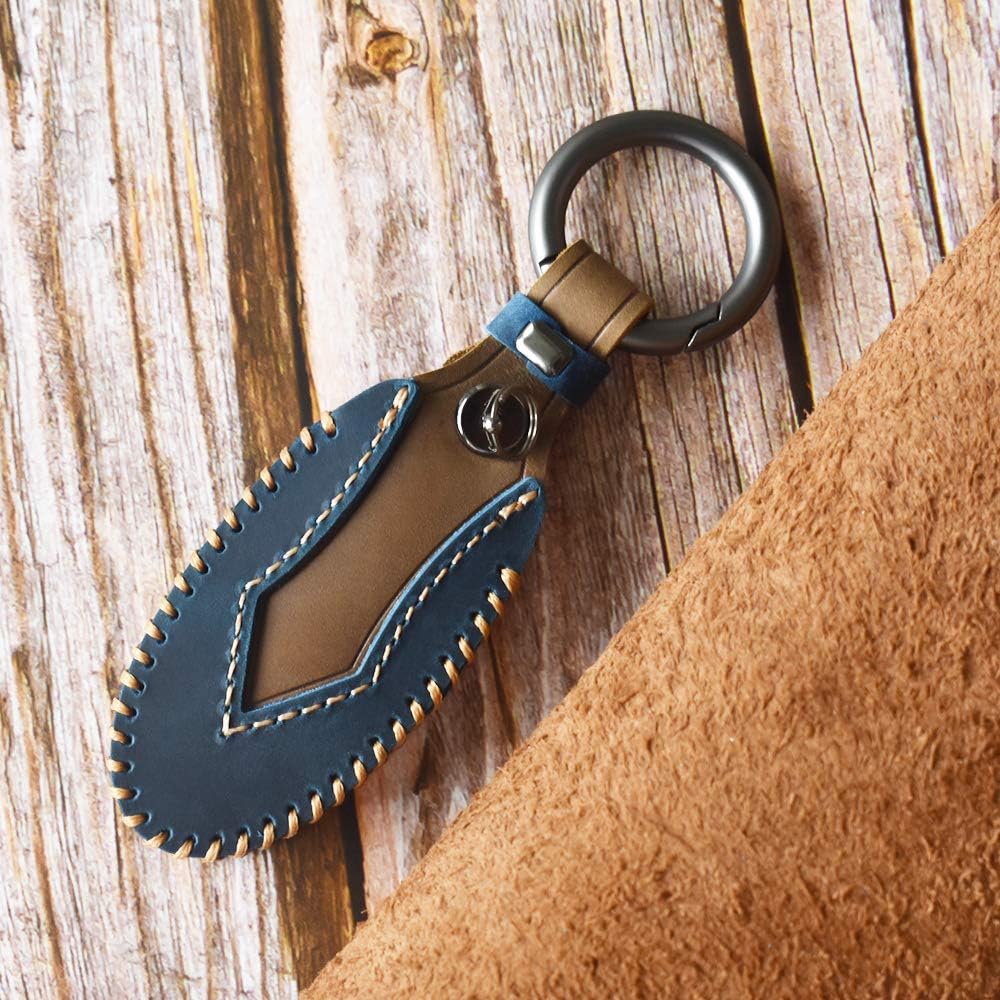 SANRILY Funda de llave inteligente de 3 botones para Nissan Armada Rogue Murano 370Z Leaf Juke Quest Pathfinder, funda protectora de llave remota