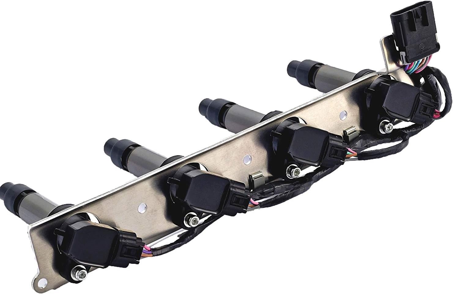 ENA Juego de 2 bobinas de encendido compatibles con Cadillac Pontiac DeVille SRX STS XLR 2004-2006 Bonneville 4.6L V8 repuesto para C1509 UF-372