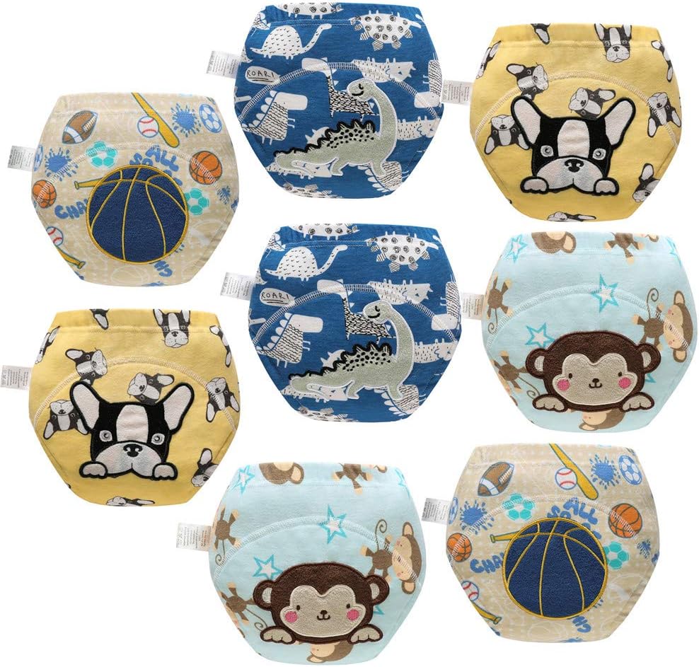 Ropa interior gruesa absorbente para entrenamiento para ir al baño para bebés