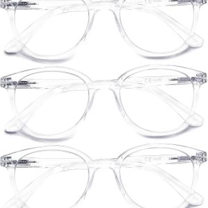 Juego de 3 anteojos de lectura con bisagra de resorte, lentes de lectura a la moda, color negro o tortuga, para hombres y mujeres Juego de 3 anteojos de lectura con bisagra de resorte, lentes de lectura a la moda, color negro o tortuga, para hombres y mujeres