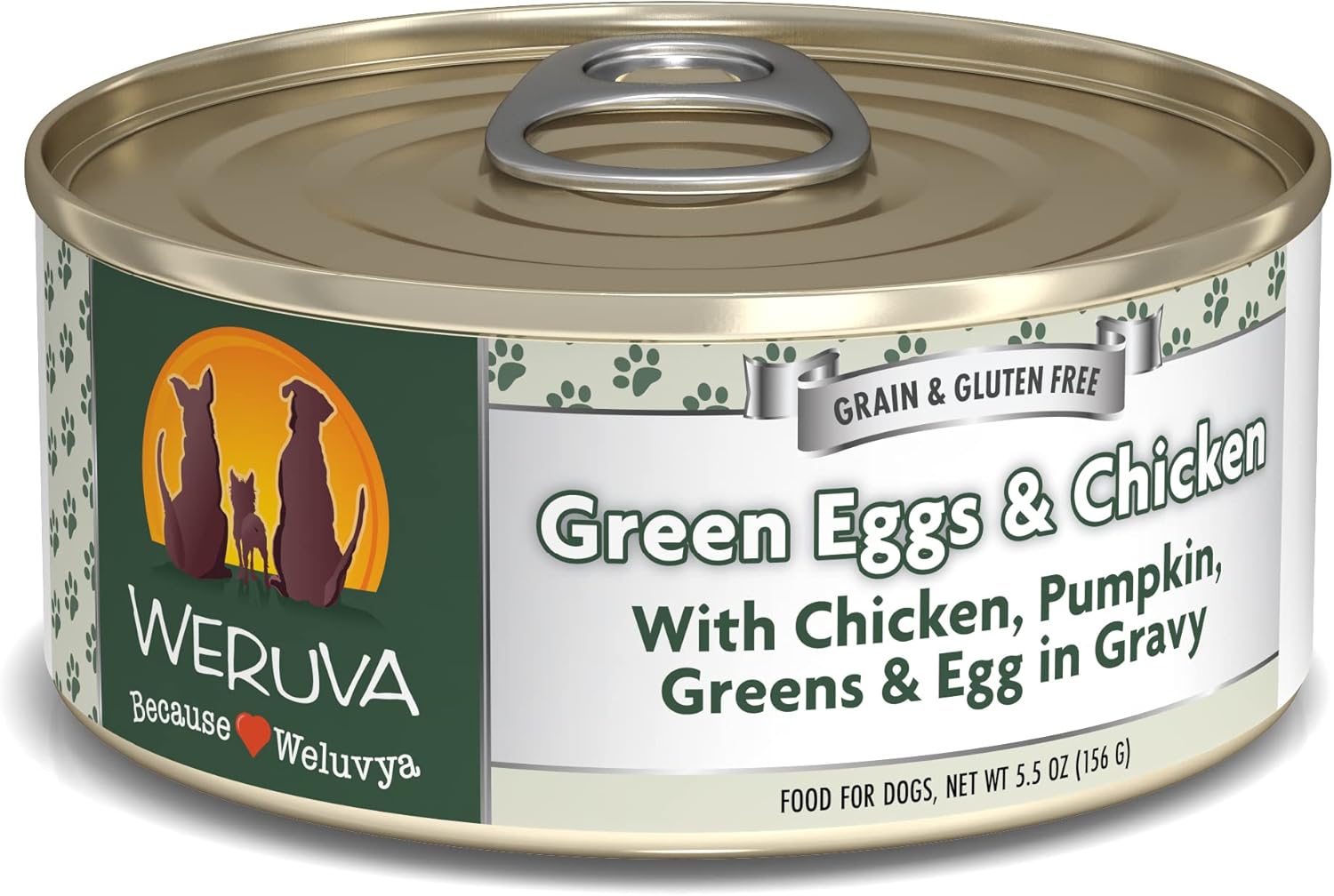 Weruva comida para perros enlatada sin granos