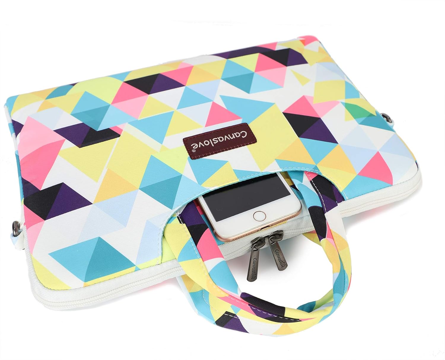 Canvaslove Funda para portátil de 13 a 14 pulgadas, Geometry