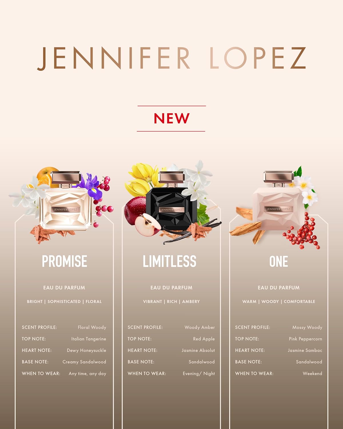 Jennifer Lopez LIMITLESS Eau De Parfum, 3.4 fl oz (3.4 fl oz)