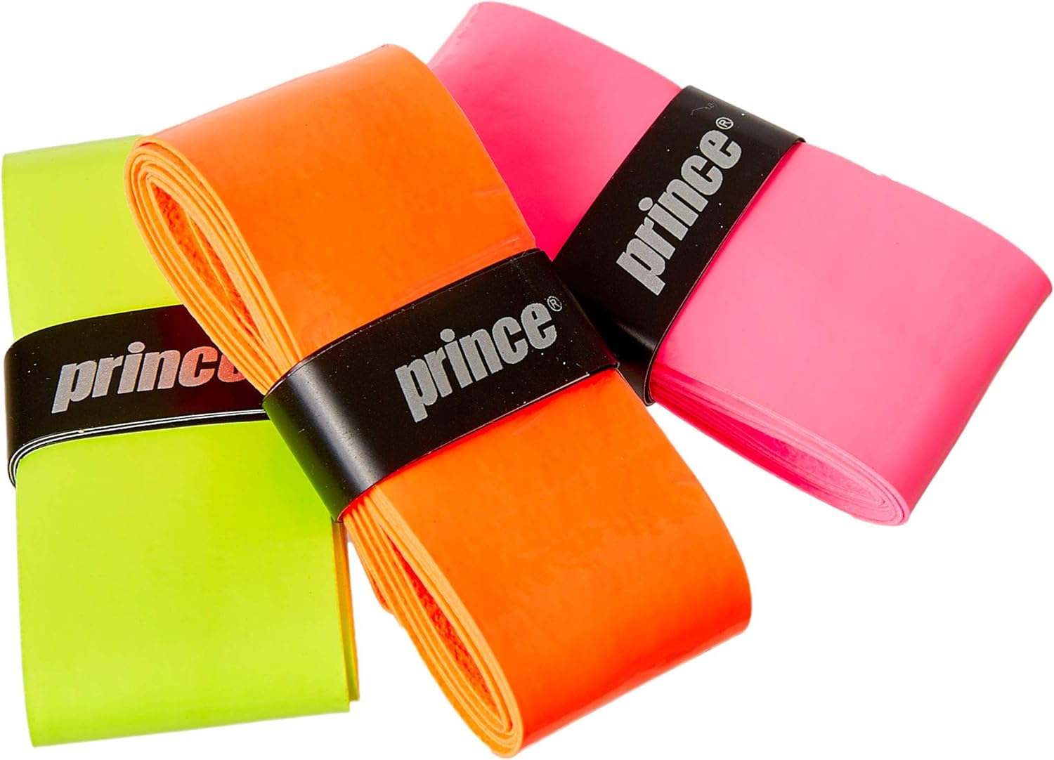 Prince Paquete de 3 Dura Tac Over Grip (Neón)