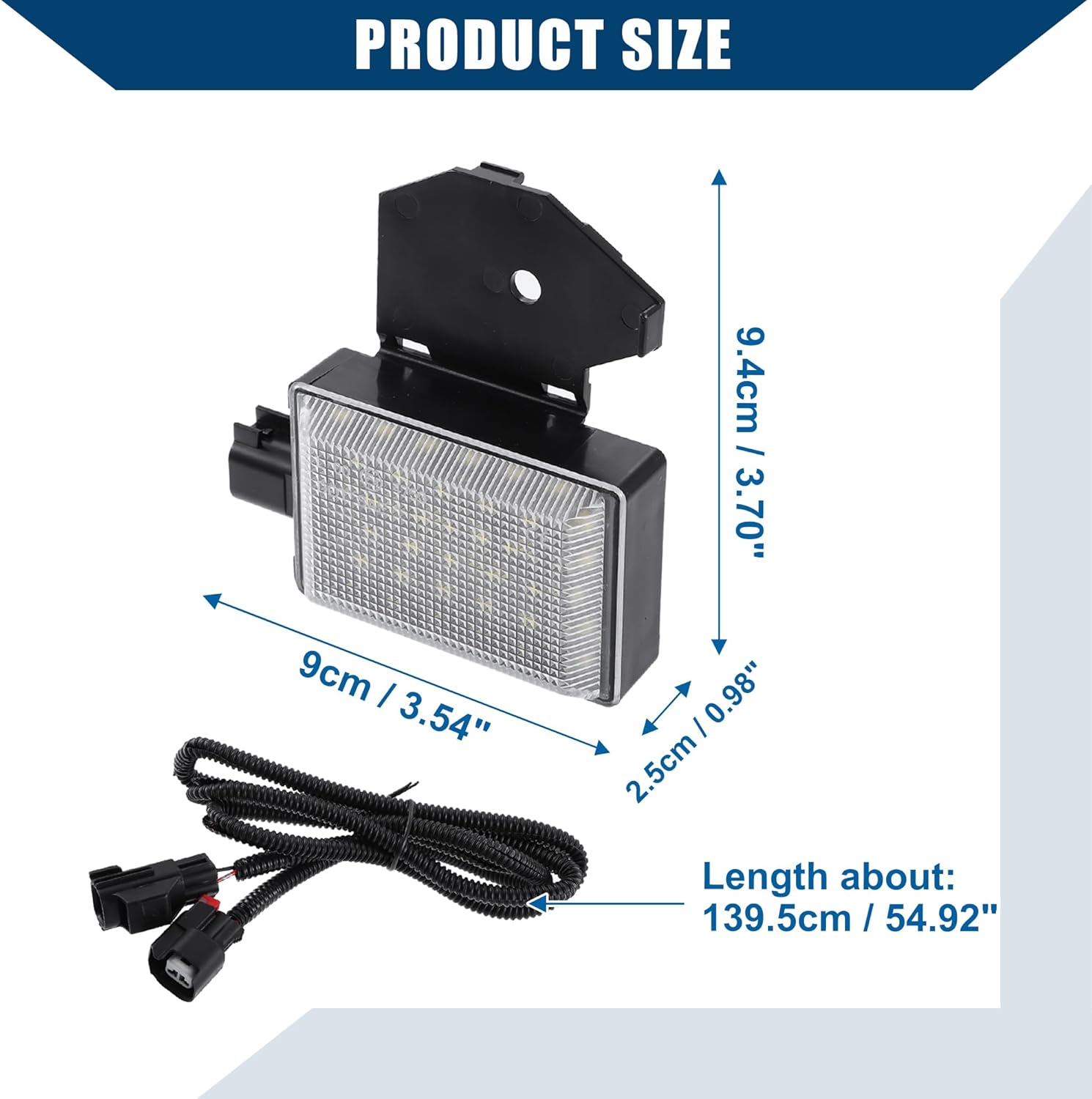 Hihaha NO. 68395126AA56021441AC Conjunto de arnés de lámpara de luz LED para coche para Dodge para Ram 1500 2500 3500 4500 5500 cargador de recogida