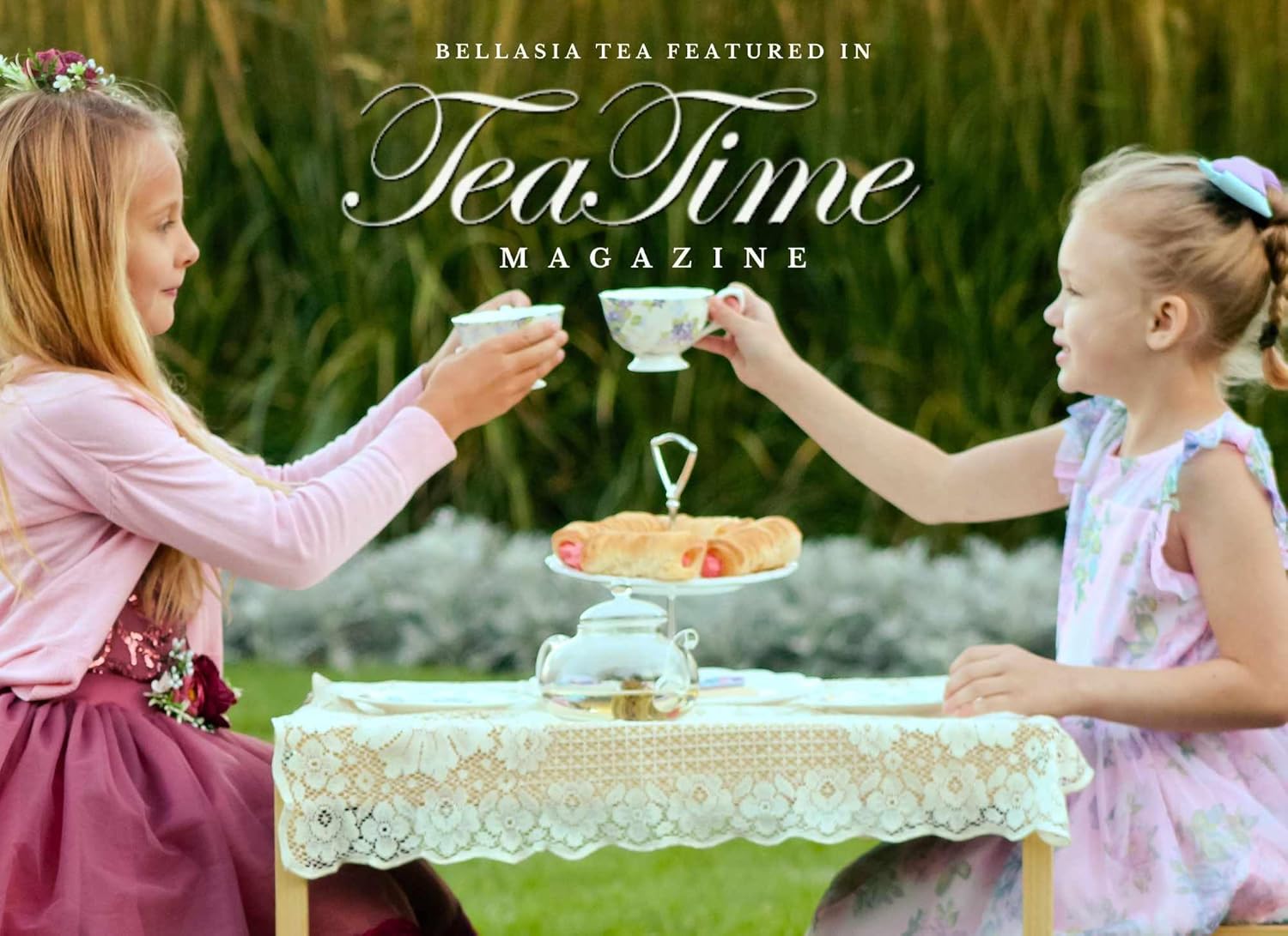 Té Royal-Tea de Bellasia. Té afrutado sin cafeína para niños. Regalo único de Tisane de fruta sin azúcar para niños. Fiesta de té de princesa