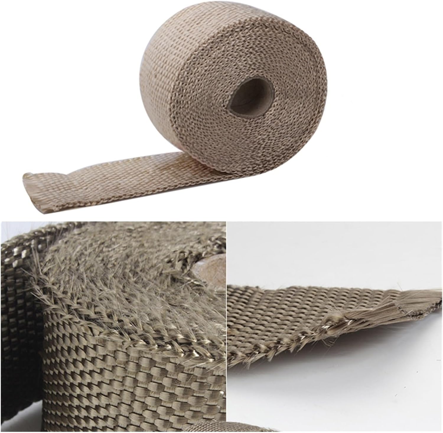 Protector de tubo de escape de motocicleta, protección contra el calor, envoltura aislante para Yamaha Xmax 300 R15 Xt660X Yz 125 Tmax 530