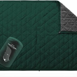 KAMMOK Manta de montaña Forro polar ultra afelpado, resistente al agua, portátil, duradera, para interiores y exteriores (84 x 50 pulgadas), color KAMMOK Manta de montaña Forro polar ultra afelpado, resistente al agua, portátil, duradera, para interiores y exteriores (84 x 50 pulgadas), color