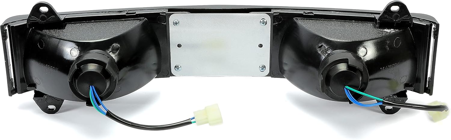 HECASA Rejilla frontal para faros delanteros y capó, compatible con John Deere 670, 770, 790, 870, 970, 990, 1070, repuesto de rejilla y luz de