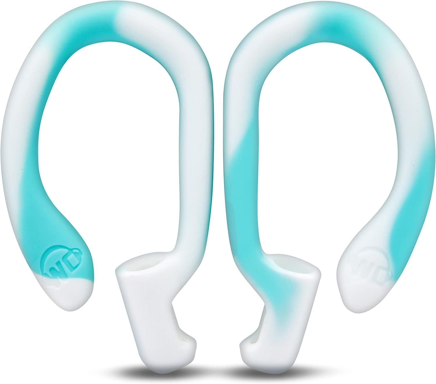WC HookZ – Ganchos para AirPods Pro 1, 2 y AirPods 1, 2 y 3, dos pares de tamaños incluidos en el paquete, gancho único izquierdo y derecho,