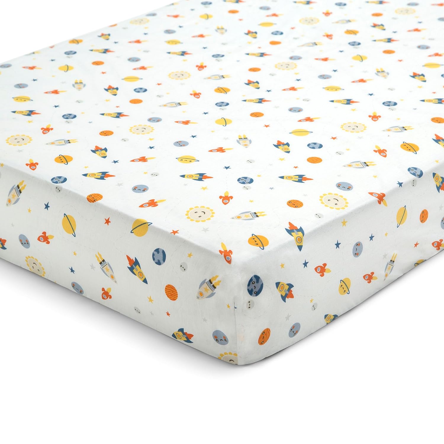 Delta Children Sábanas bajeras para cuna para niñas y niños, sábana para cuna estándar para colchón de cuna y de niño pequeño, 28 x 52 pulgadas