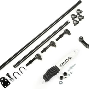 Rugged Ridge  Kit de dirección, amortiguador, resistente  18050.88  Compatible con Jeep Cherokee, Grand Cherokee y Wrangler 4.0L 1984-2006 Rugged Ridge  Kit de dirección, amortiguador, resistente  18050.88  Compatible con Jeep Cherokee, Grand Cherokee y Wrangler 4.0L 1984-2006