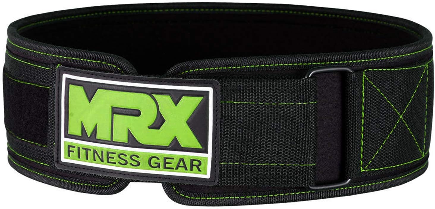 MRX neopreno cinturón de levantamiento de peso Palanca Gimnasio Ejercicio Soporte de la espalda Culturismo CrossFit Fitness Entrenamiento Potencia