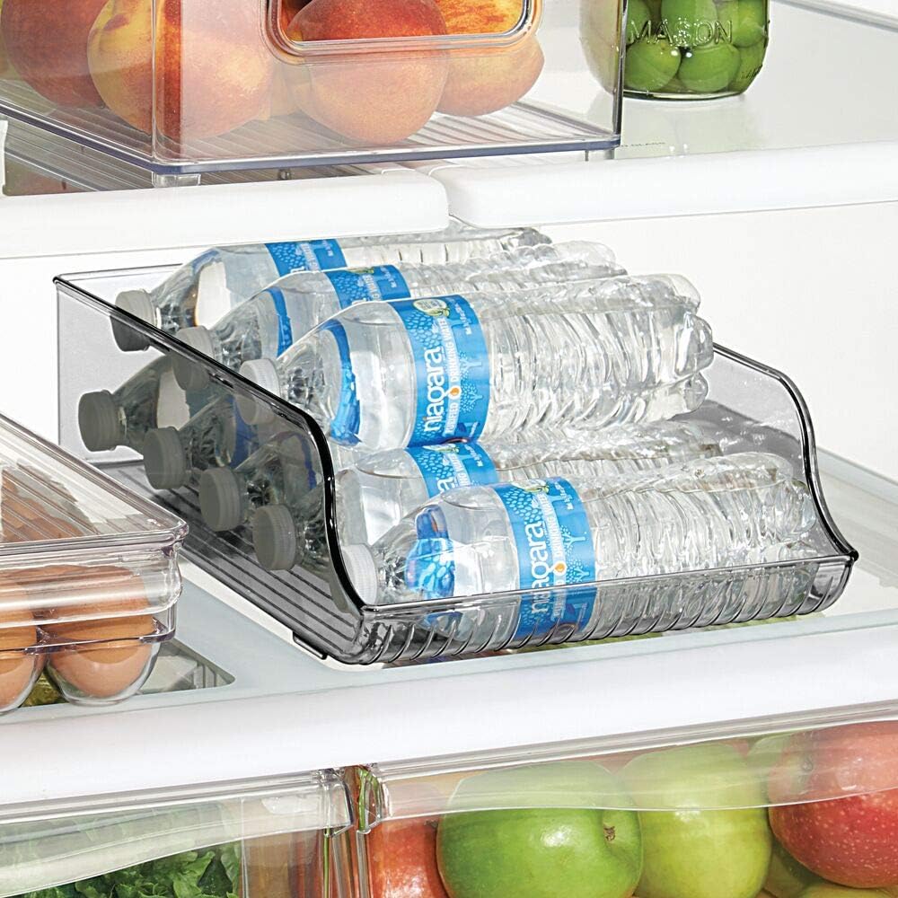 mDesign Dispensador de latas para refrigerador, despensa