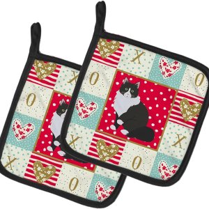 Caroline’s Treasures CK5788PTHD Siberian Forest Cat Love Pair of Pot Holders Kitchen Heat Resistant Pot Holders Sets Oven Hot Pads for Cooking Caroline’s Treasures CK5788PTHD Siberian Forest Cat Love Pair of Pot Holders Kitchen Heat Resistant Pot Holders Sets Oven Hot Pads for Cooking