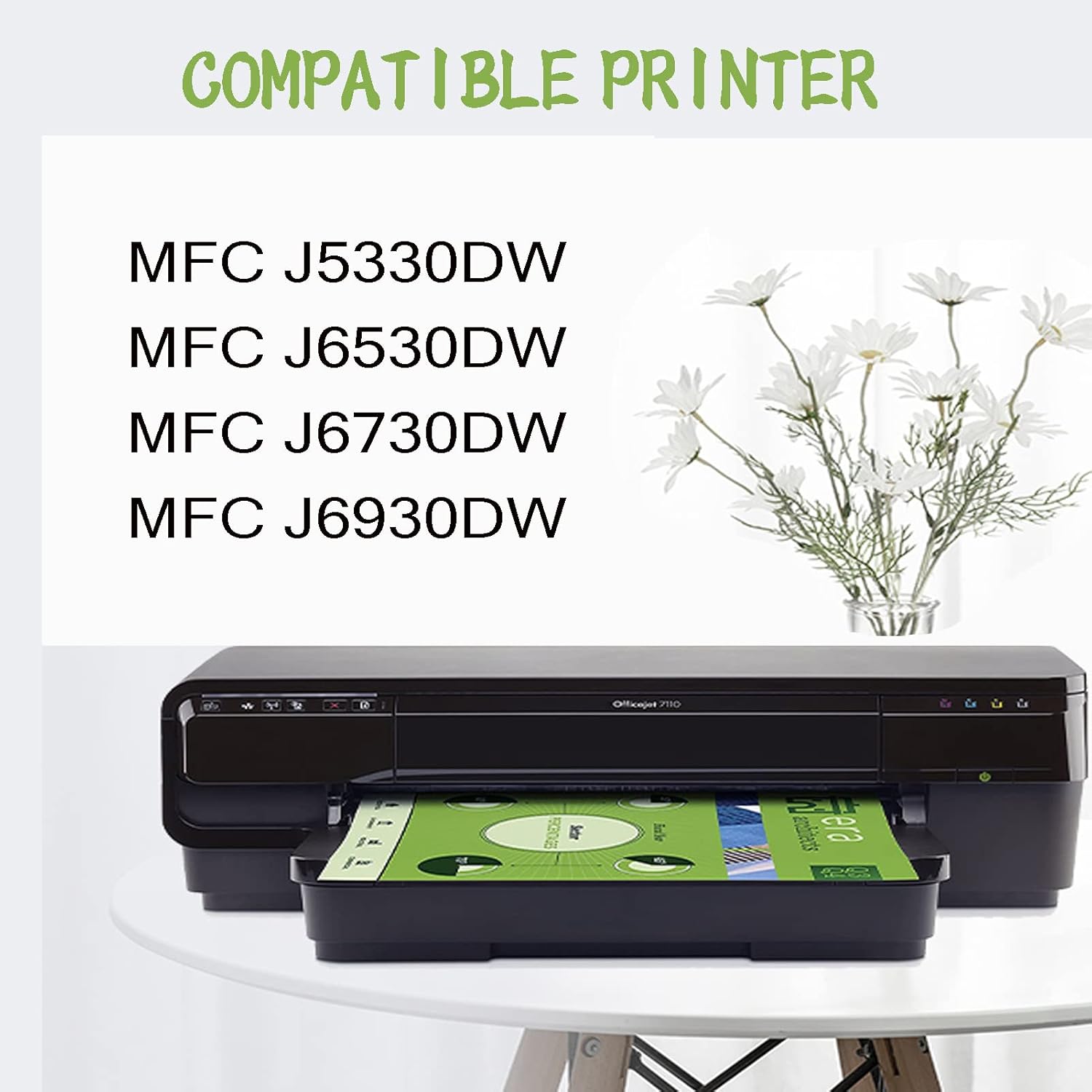 LC3017XL – Cartuchos de tinta de repuesto para Brother compatible con impresoras MFC J5330DW MFC J6530DW MFC J6730DW MFC J6930DW, 4 juegos
