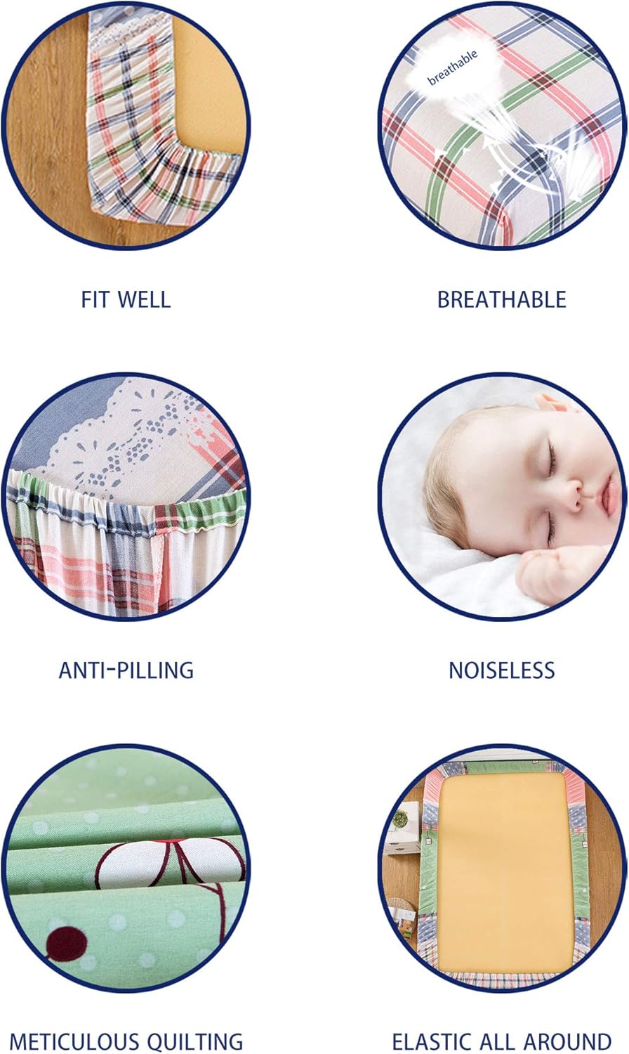 Erosebridal Juego de ropa de cama de donas para niños y niñas, funda de cama de postre rosa chocolate, sábana bajera ajustable tamaño matrimonial