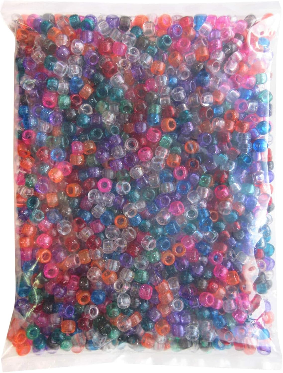 Michaels – Cuentas de poni multicolor de 1 libra por Creatology, 0.236in x 0.354in