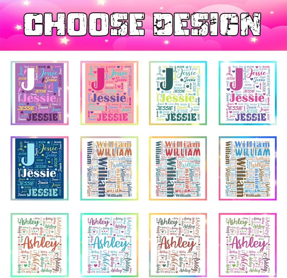 casecoco Mantas de Navidad personalizadas con nombre para adultos y niños, manta de bebé personalizada de forro polar suave, mantas para hombres y