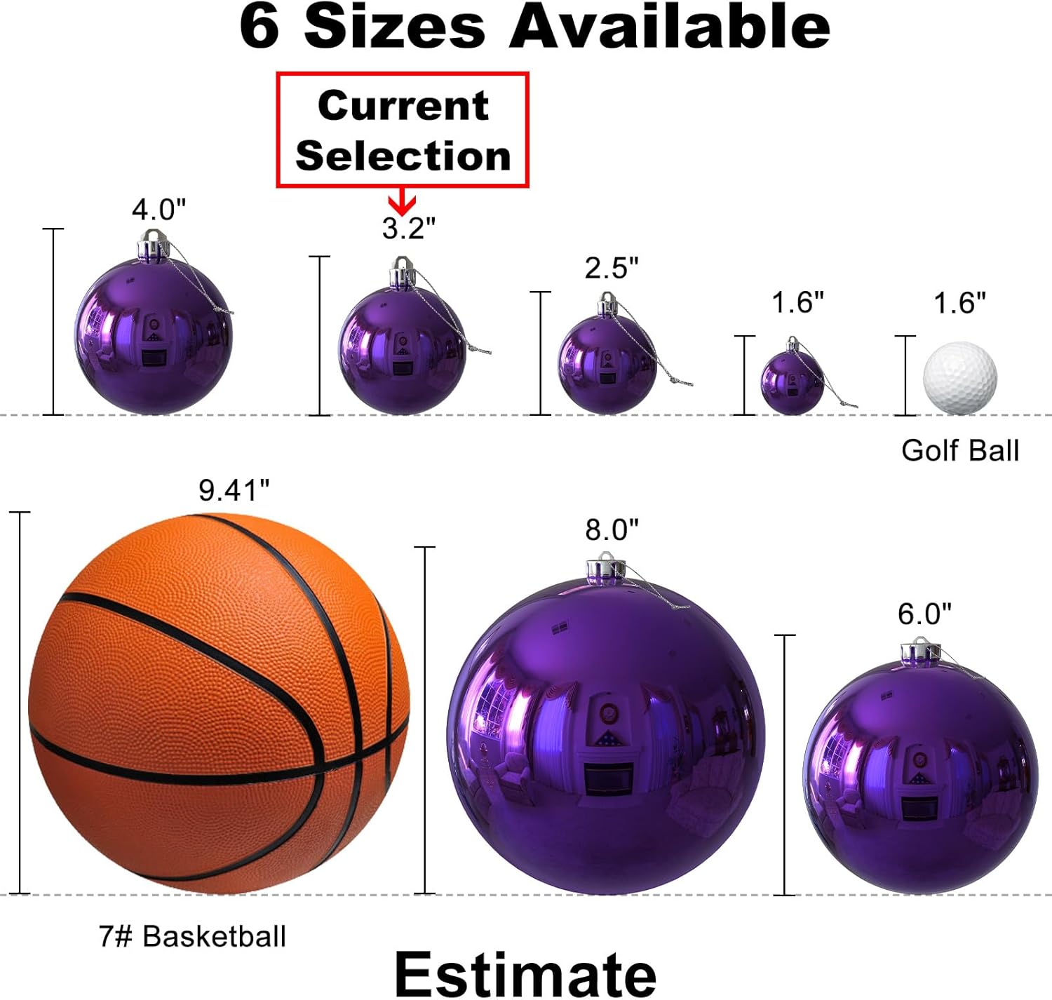 GameXcel – Esferas de Navidad para árbol de Navidad – decoraciones navideñas que no se rompen, perfectas esferas colgantes.