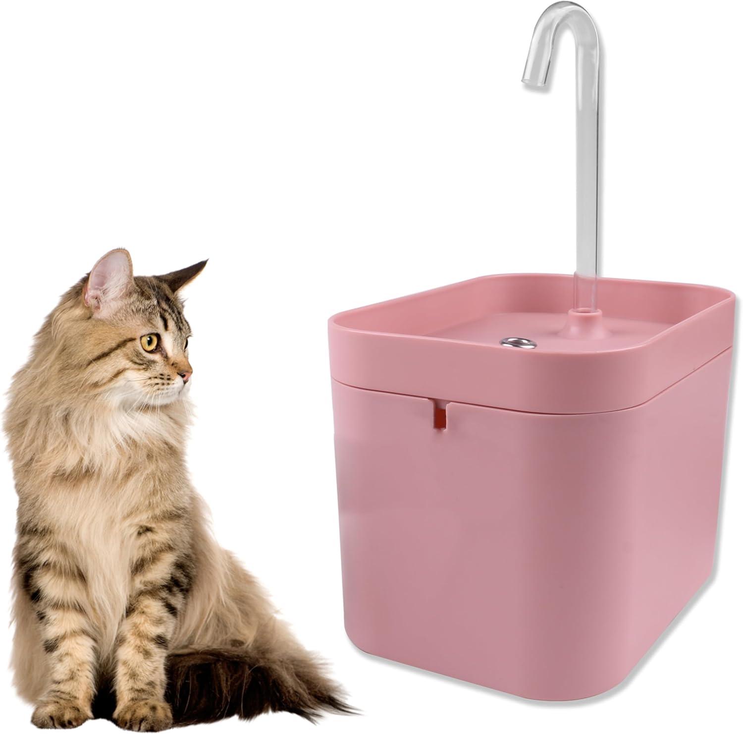 HUEMUL – Fuente de agua para mascotas, fuente de agua automática para gatos, dispensador de agua, alimentador de agua para mascotas, gatos, perros –