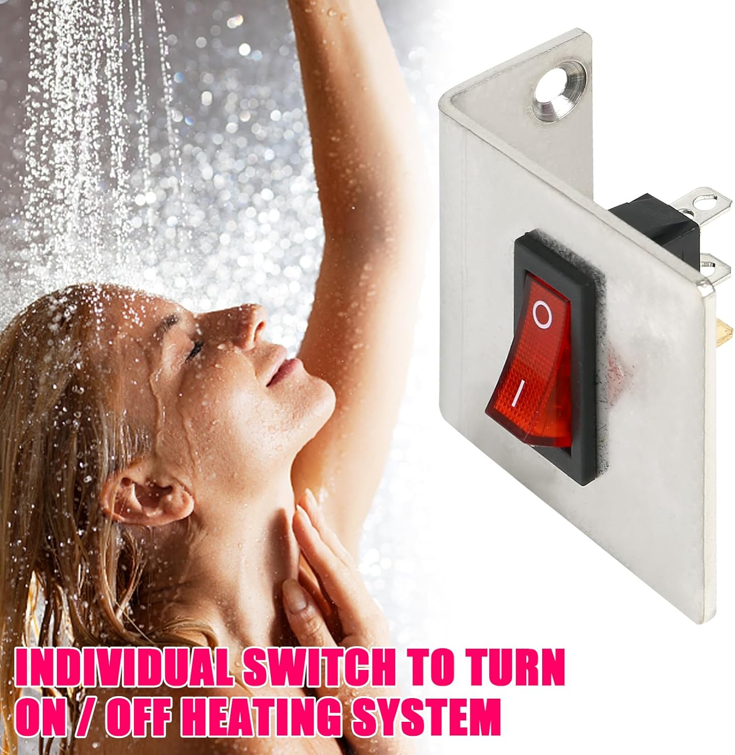 Kit de calentador híbrido de agua eléctrico para RV, kit de calor híbrido de agua caliente que convierte fácilmente el calentador de agua a gas RV