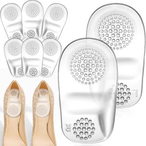 3 pares de almohadillas transparentes para el talón, plantillas de talón de copas para zapatos, cojines de talón de gel autoadhesivos suaves, 3 pares de almohadillas transparentes para el talón, plantillas de talón de copas para zapatos, cojines de talón de gel autoadhesivos suaves,