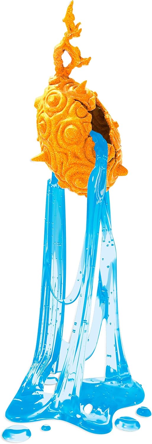 Mega Construx Breakout Beasts – Juego de construcción Fusion Beast 2 en 1 con 2 figuras para construir, slime para niños