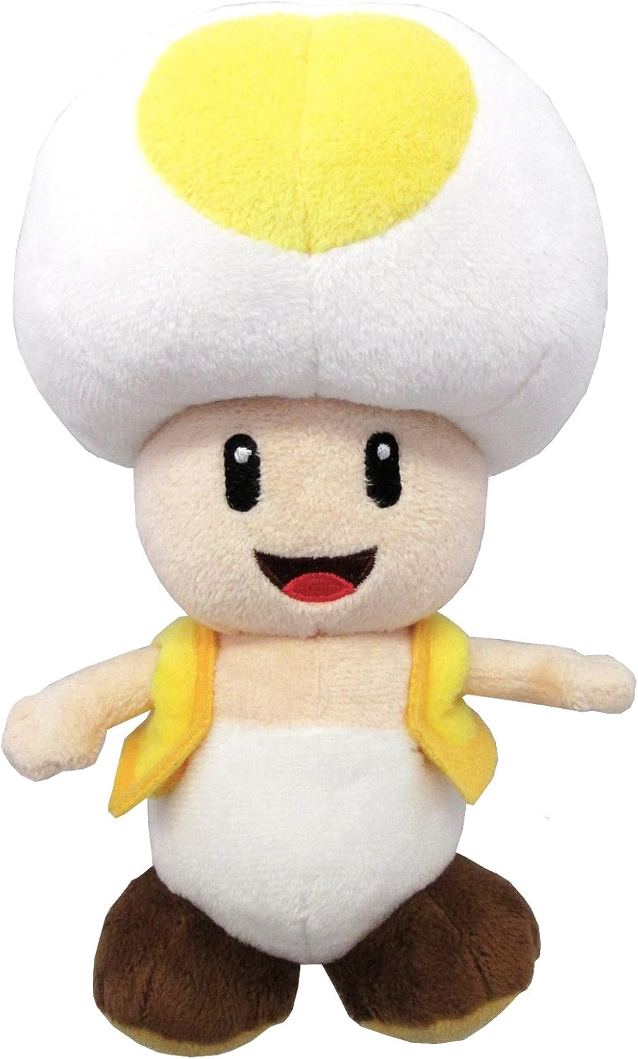 Sanei Super Mario All Star Collection AC32 – Peluche de sapo amarillo de 8 pulgadas