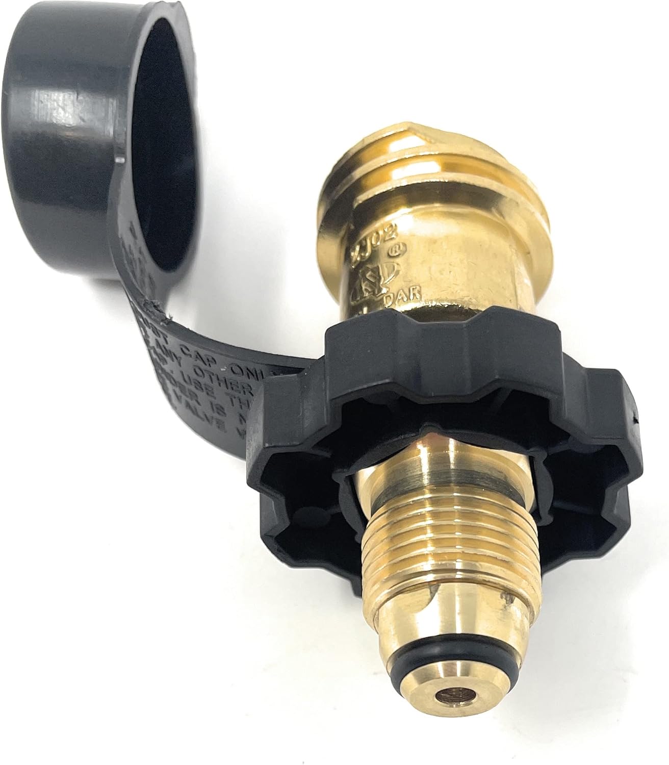 MI MADOL IMPORTS, LLC MADOL Adaptador de tanque de propano de ajuste universal que convierte POL a QCC1  Tipo 1 con llave 3353 Adaptador de manguera