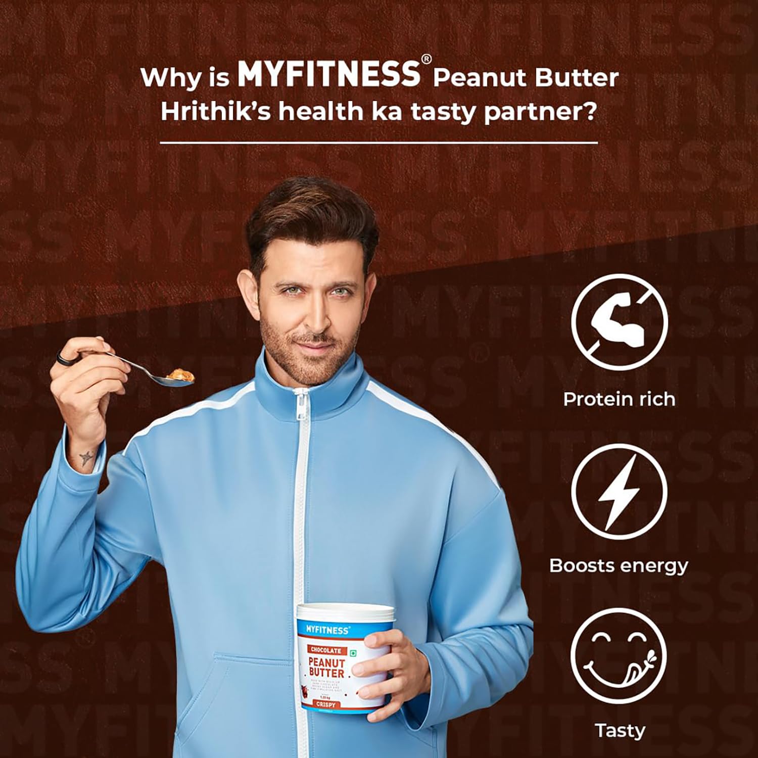 MYFITNESS Peanut Butter Chocolate Olympia Sin OMG Sin gluten, sin conservantes, todos los ingredientes naturales con alto contenido de proteínas,