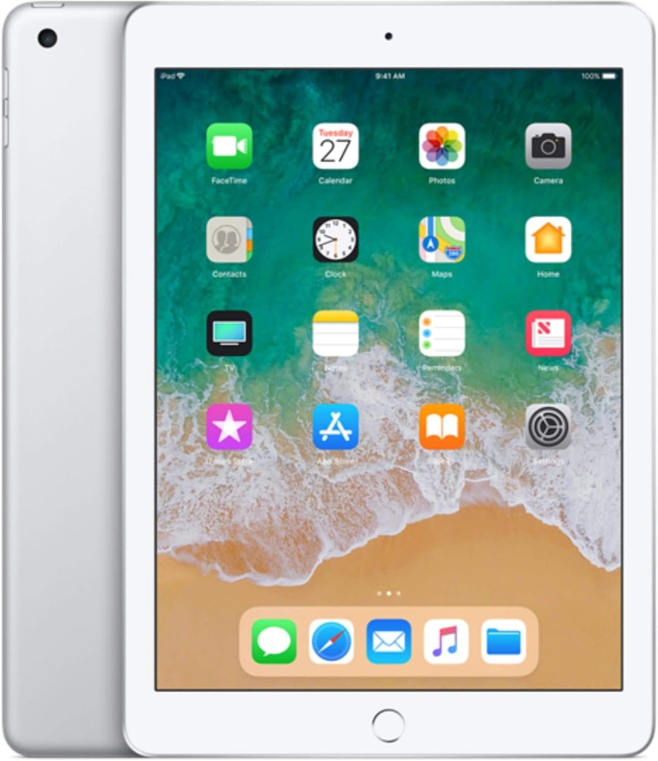 Apple iPad Pro (9.7pulgadas, Wi-Fi, 128GB), plateado (2018, restaurado)