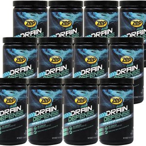 Zep Drain Defense ZDC16 – Limpiador de drenaje enzimático en polvo, 18 onzas (caja de 12), seguro para tuberías y sistemas sépticos Zep Drain Defense ZDC16 – Limpiador de drenaje enzimático en polvo, 18 onzas (caja de 12), seguro para tuberías y sistemas sépticos