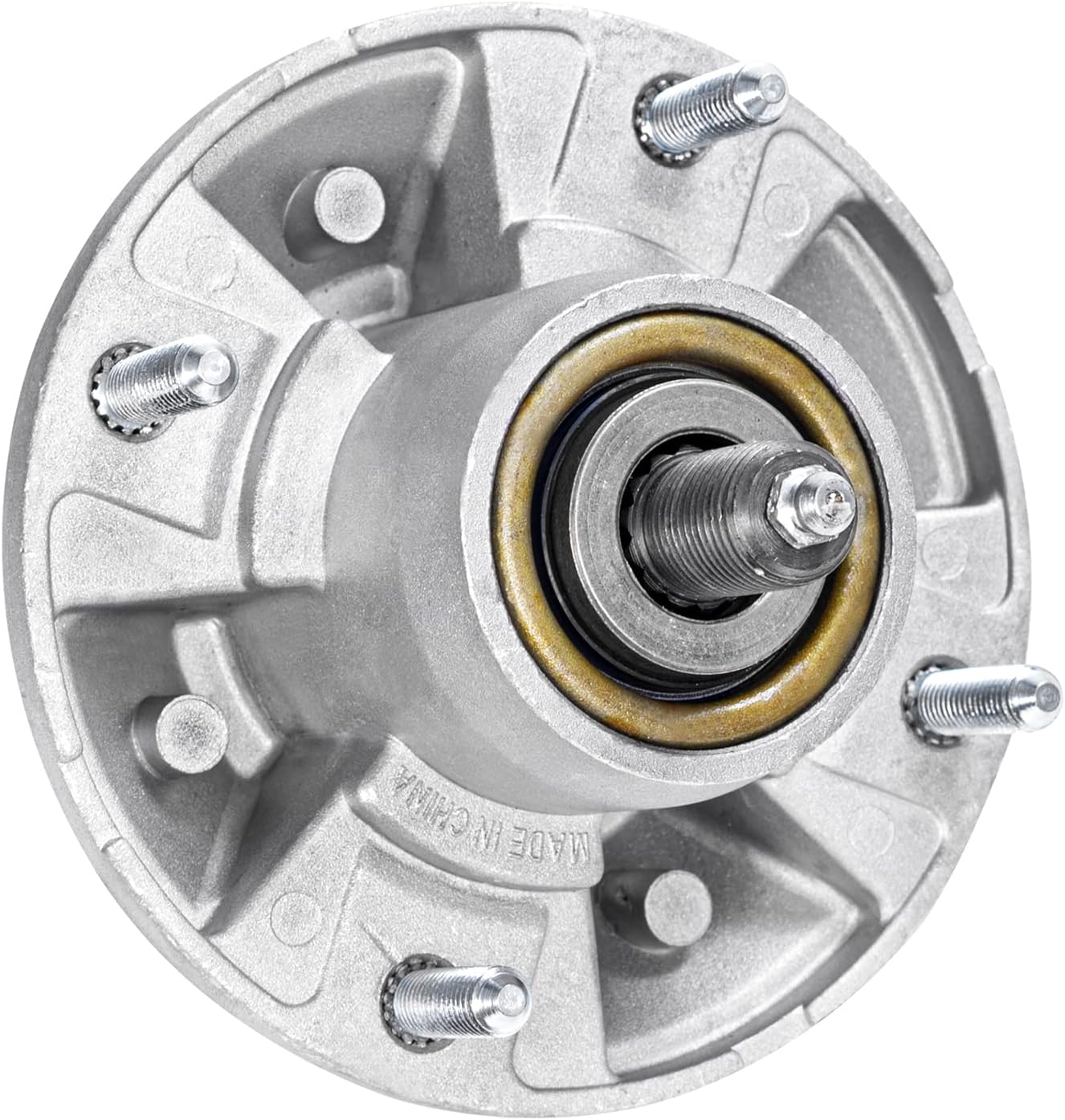Parts Camp Husillo de repuesto AM144377 para John Deere AM124498 AM131680 AM135349 Husillo de cortacésped