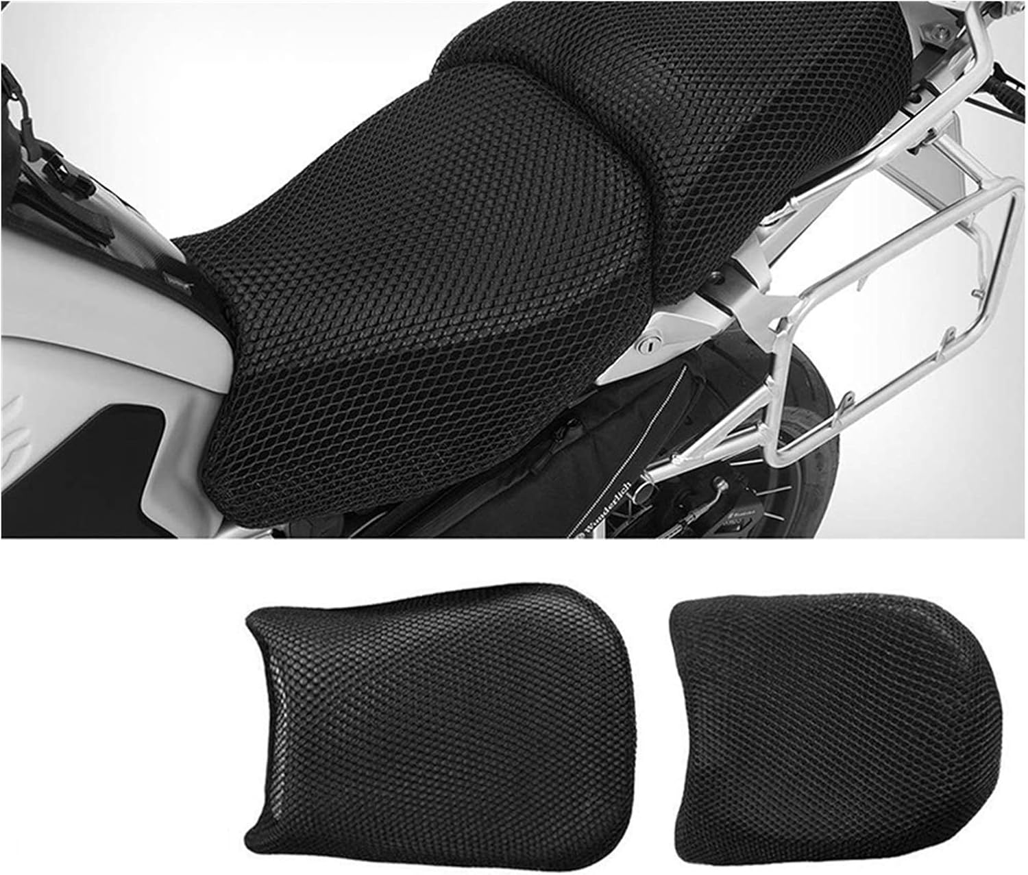 Motorcycle Protecting Cushion Seat Cover Compatible BMW R1200GS R 1200 GS LC ADV Adventure R1250GS Fabric Saddle Seat Cover Accessories (Color