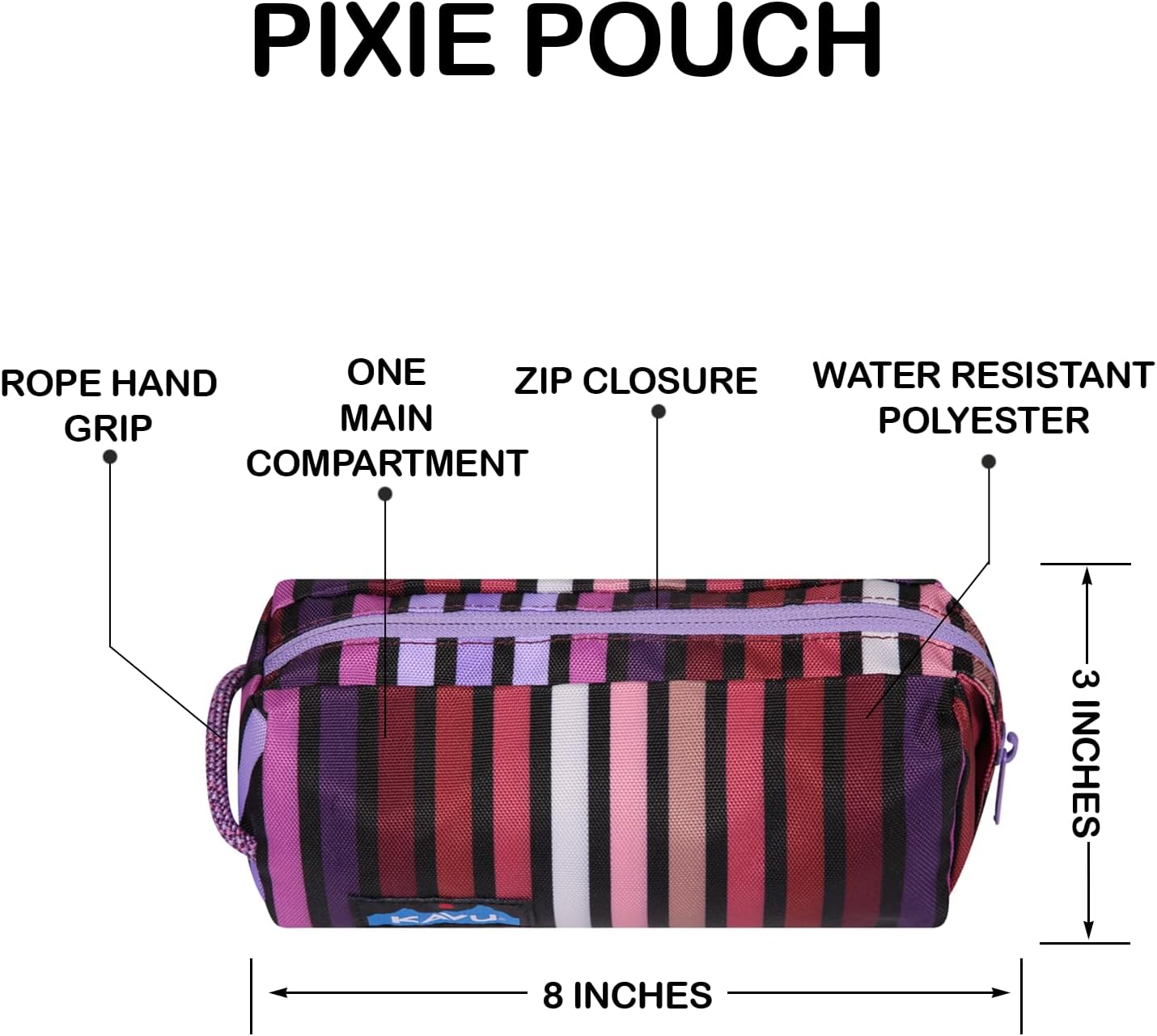 KAVU Pixie Pouch Accesorio de viaje y neceser de maquillaje