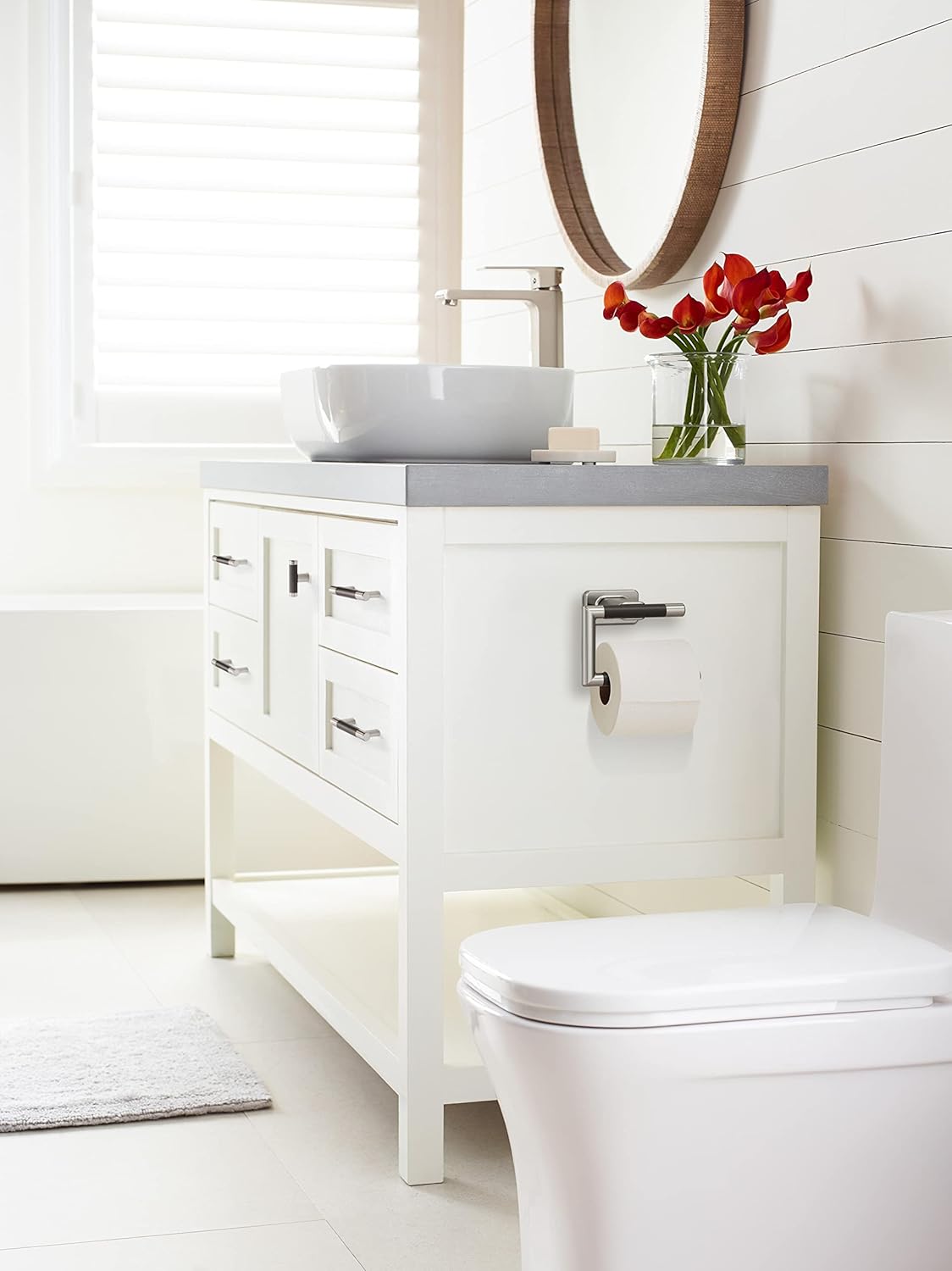 Amerock – Mango de apertura de mueble de centro a centro, BP36557G10ORB